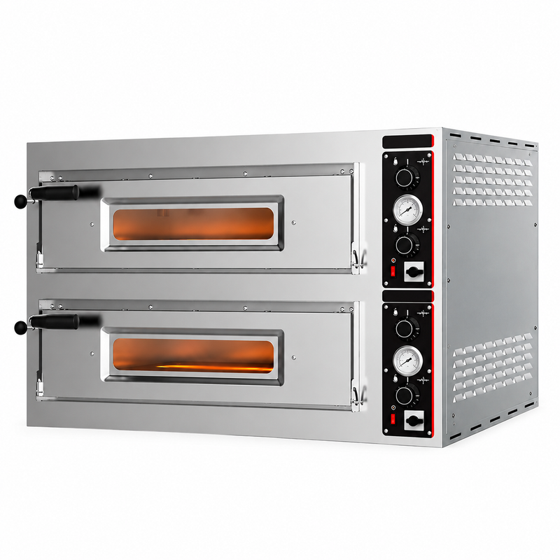 Horno de pizza eléctrico Pizzagroup Entry MAX 8 sobre fondo blanco