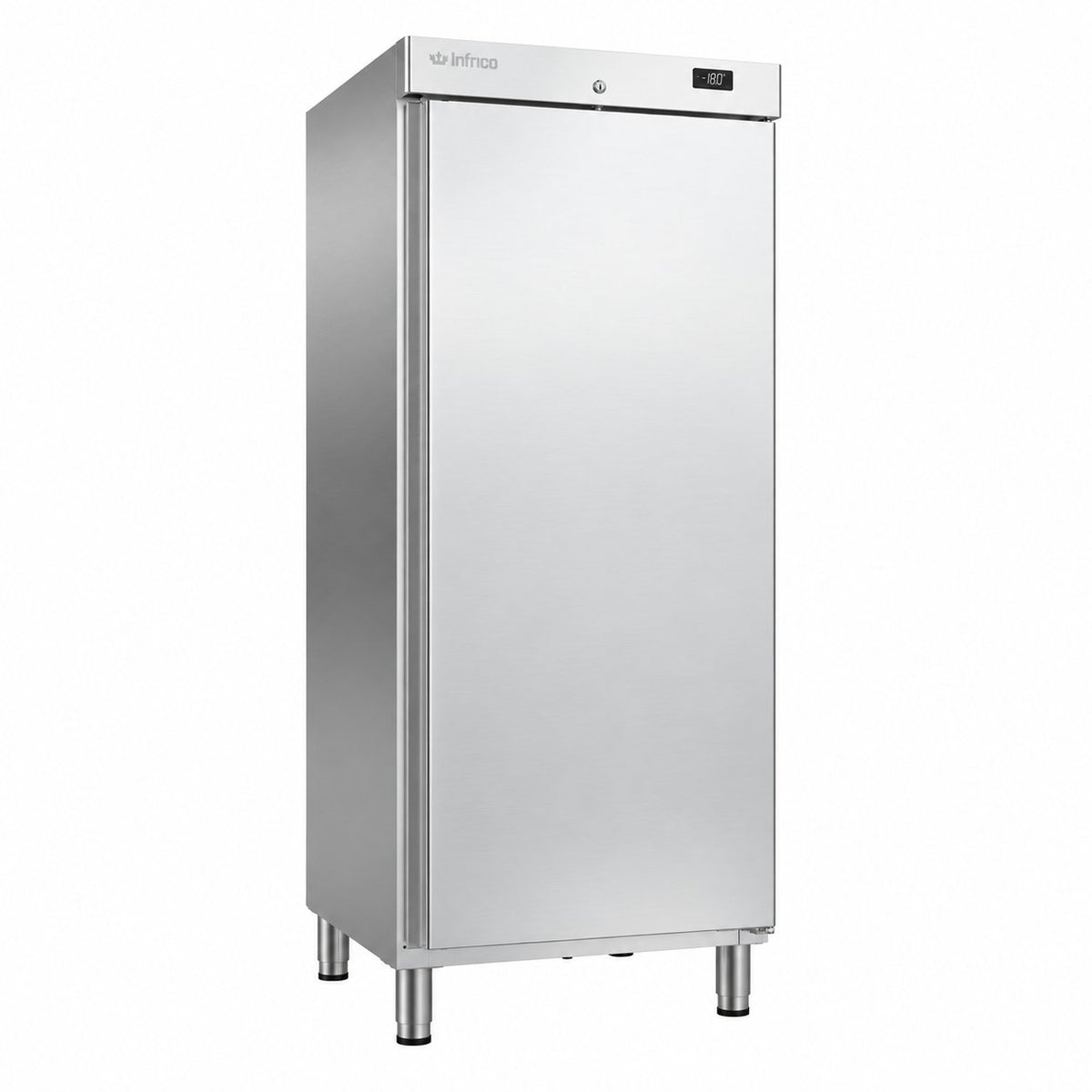 Armario congelador catering Infrico AC600 BT sobre fondo blanco