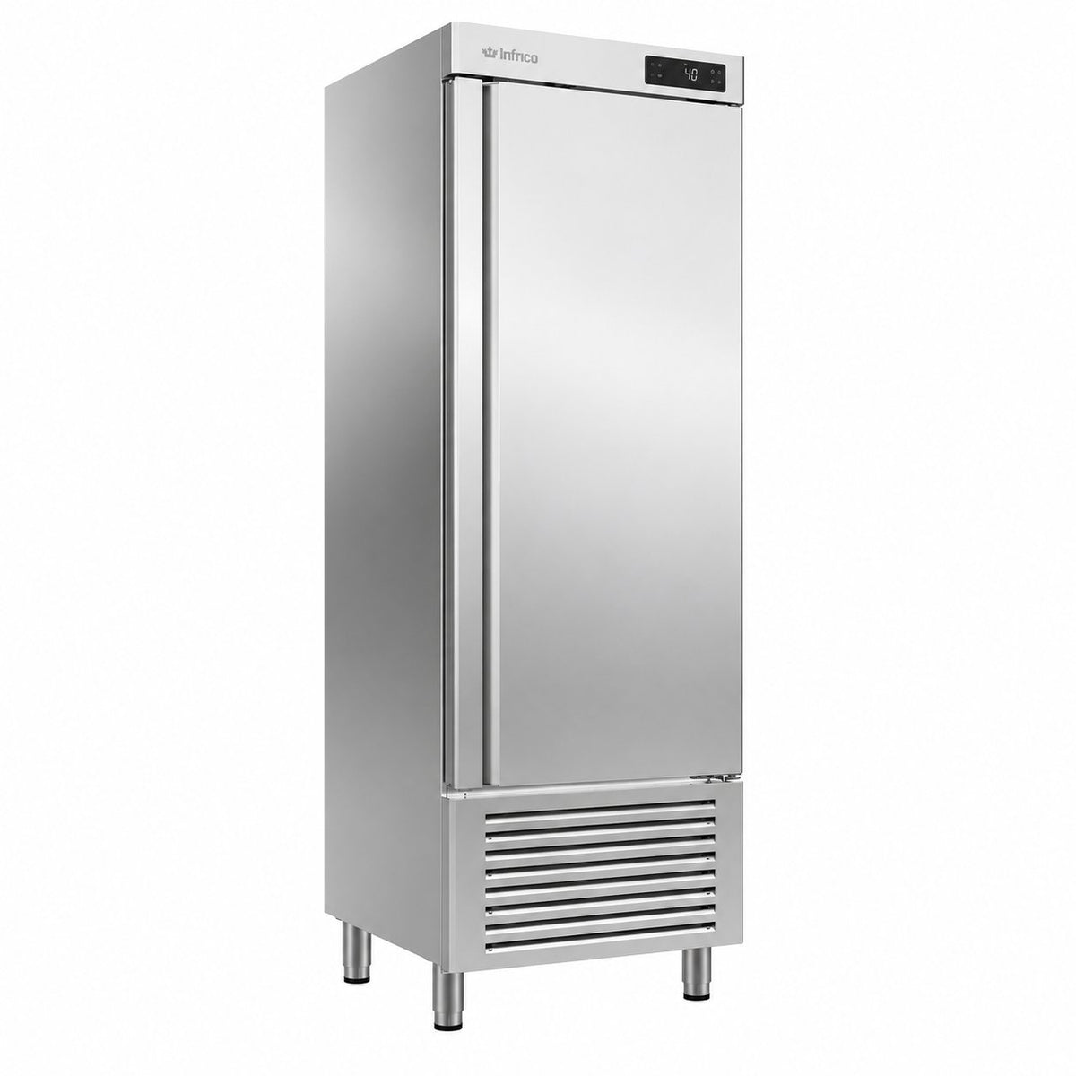Armario refrigerado Infrico AN 501 T/F sobre fondo blanco