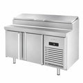 Mesa refrigerada para ensaladas Infrico BMGN 1470 EN sobre fondo blanco