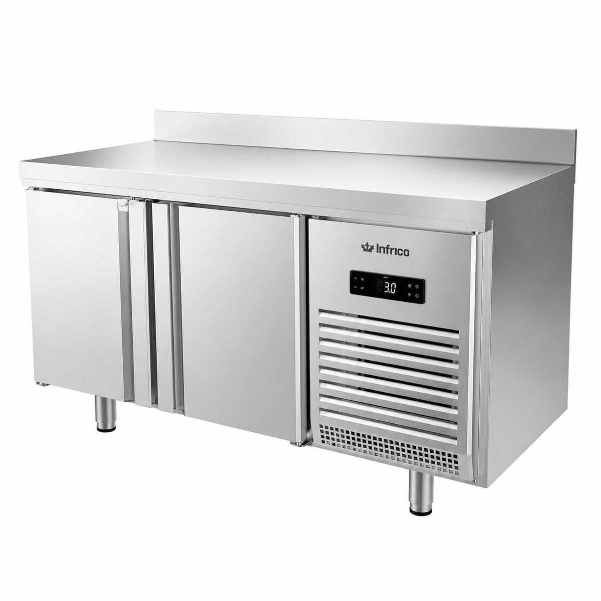 Mesa refrigerada GN 1/1 fondo 700 Infrico BMGN 1470 II sobre fondo blanco