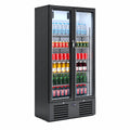 Expositor refrigerado vertical Infrico ERV 83 sobre fondo blanco