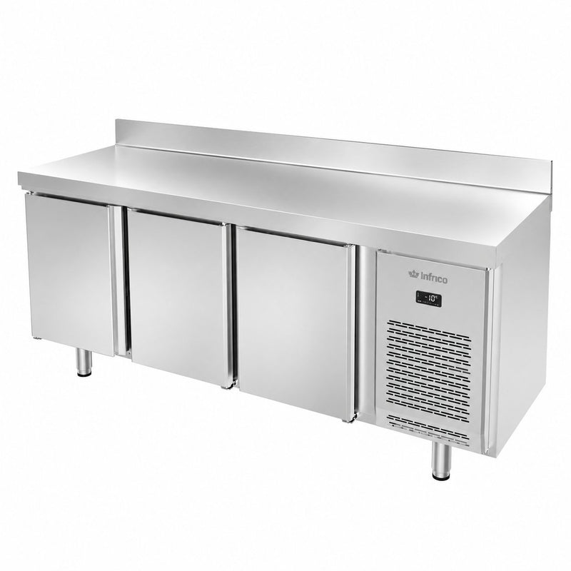 Mesa refrigerada I-Line fondo 600 Infrico IM603P sobre fondo blanco
