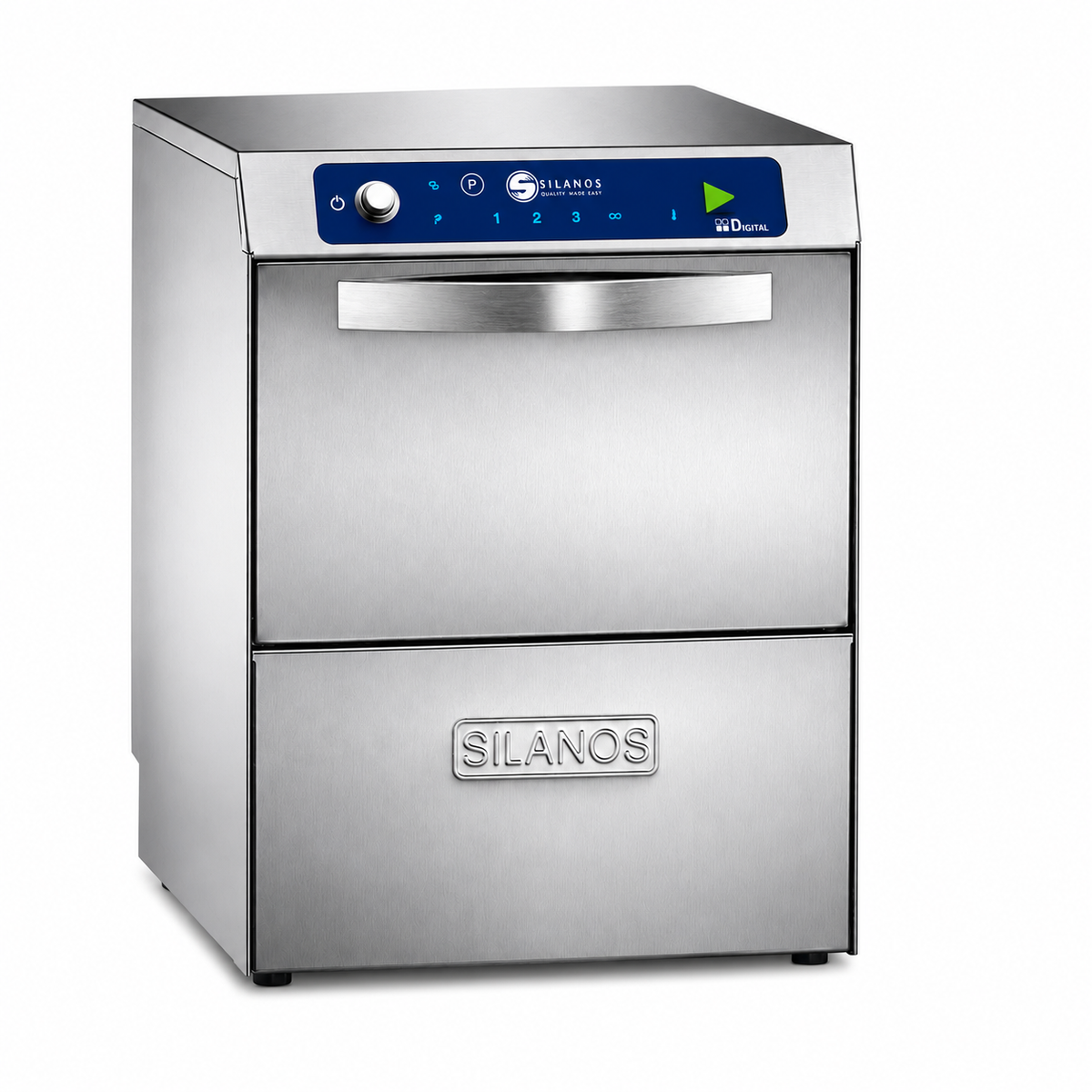 Lavavasos Silanos S-050 · Cesta 500 × 500 mm · Sin bomba de desagüe sobre fondo blanco