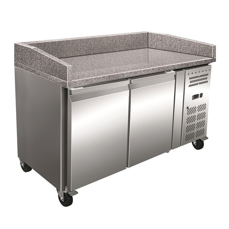 Mesa refrigerada para pizza Clima PZ2600TN · 2 puertas