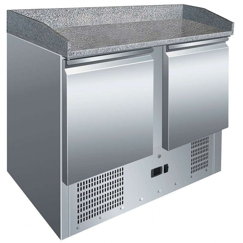 Mesa refrigerada para pizza Clima S902PZ · 2 puertas