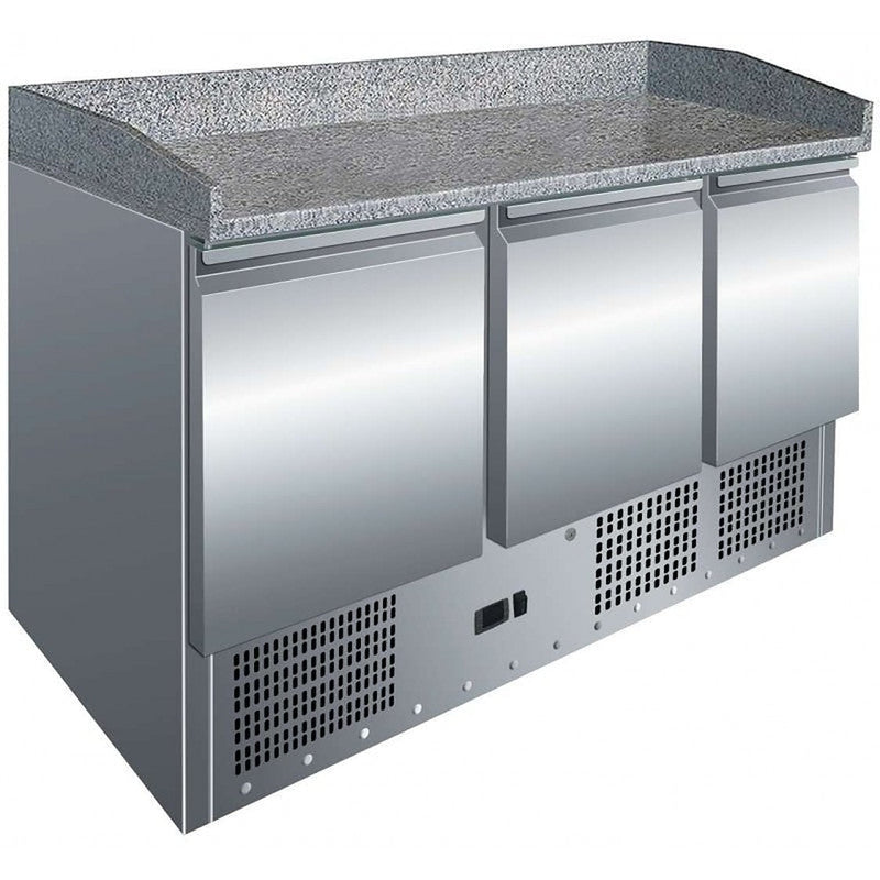 Mesa refrigerada para pizza Clima S903PZ · 3 puertas