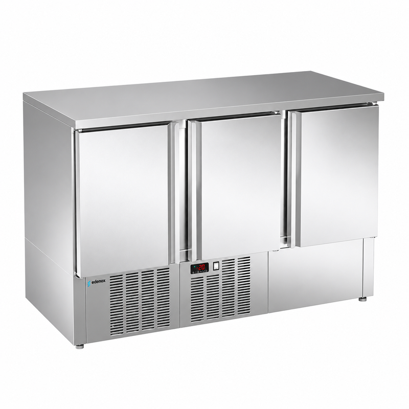 Mesa Refrigerada Compacta (MPG-140 NS) sobre fondo blanco