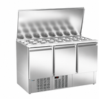 Mesa Refrigerada Compacta (MPGE-140) sobre fondo blanco