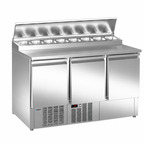 Mesa Refrigerada Compacta (MPGP-140) sobre fondo blanco