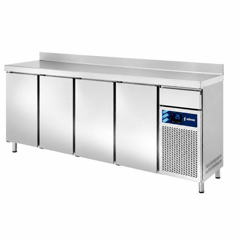 Mesa Refrigerada Frente Mostrador Fondo 600 - Puerta Ciega (FMPS-250 HC) sobre fondo blanco