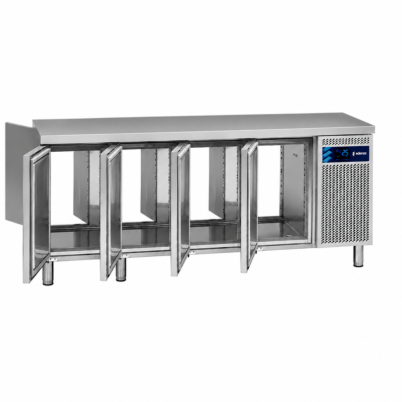 Mesa Refrigerada con Puertas Pasantes Fondo 700 (MPGC-225 HC) sobre fondo blanco