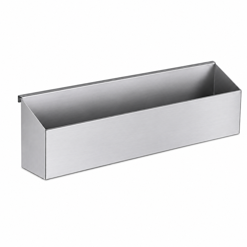 Segundo carril para Mesa Coctelera 1600 119x14x26 sobre fondo blanco